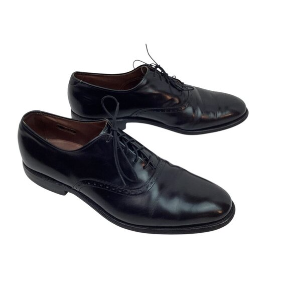Allen Edmonds Danbury Leather Oxford Dress Shoes Mens 9D Black - Picture 7 of 12